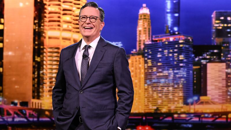 CBS تعلن عن إيقاف “The Late Show” مع ستيفن كولبير في 2026