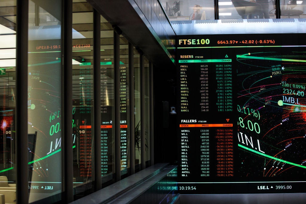 ارتفاع مؤشر FTSE 100 إلى مستويات قياسية وسط تراجع في أسعار البيتكوين